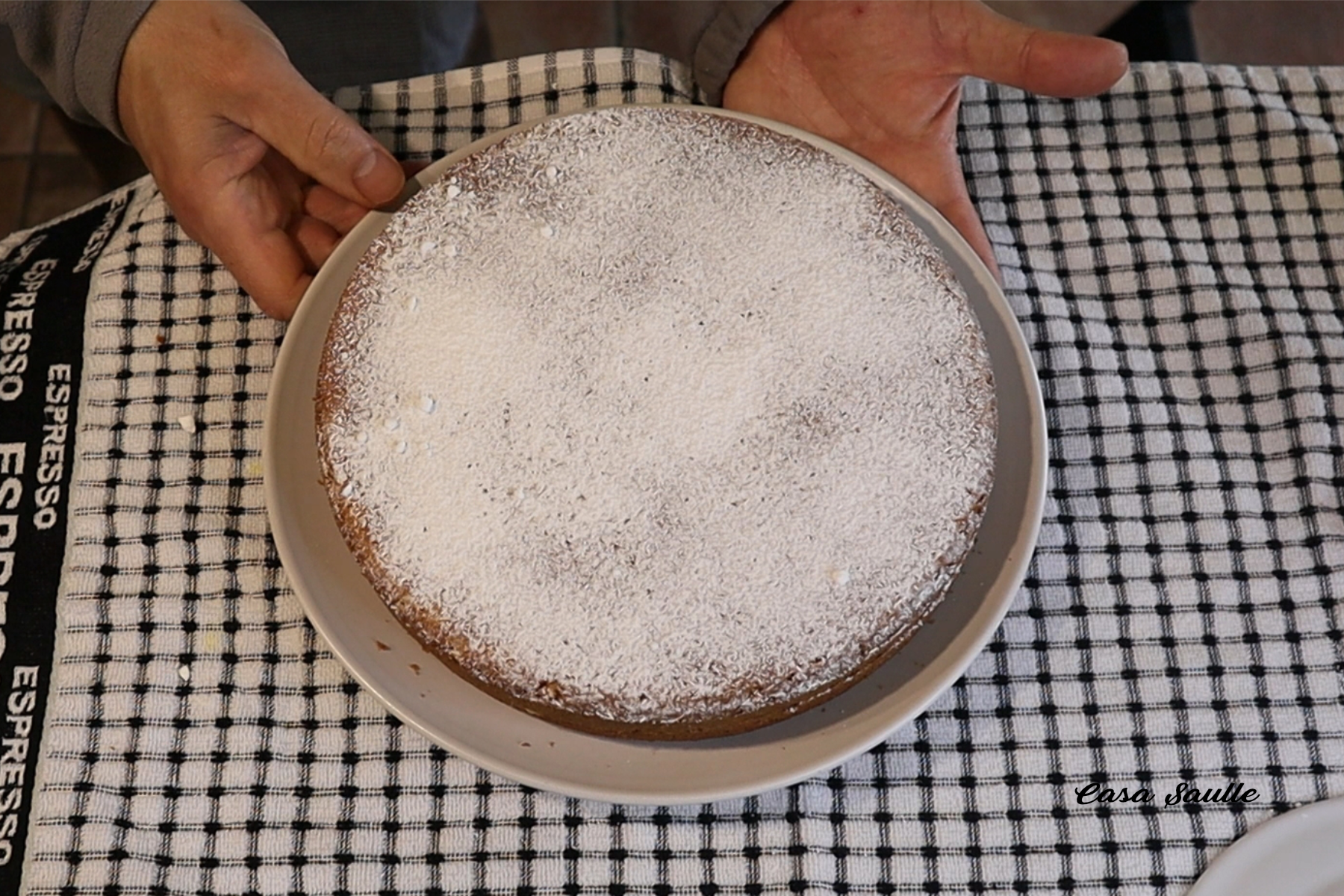 Orange Cake with Orange Custard
