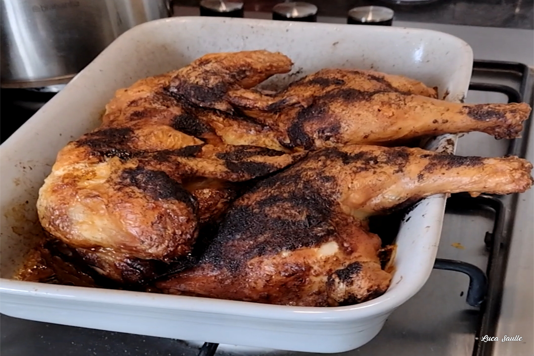 Spicy Baked Chicken with Herbs