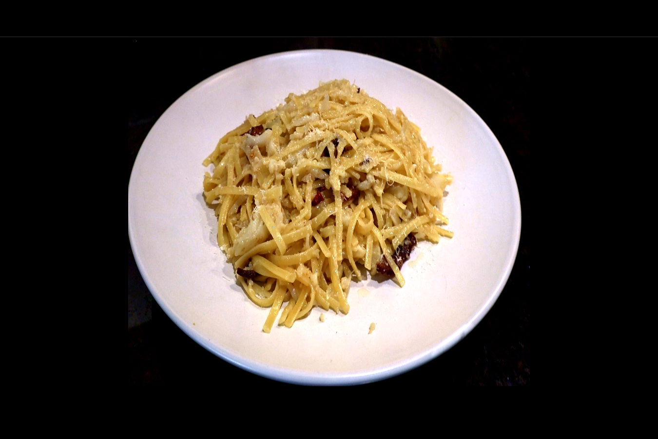White Bacon and Cauliflower Pasta