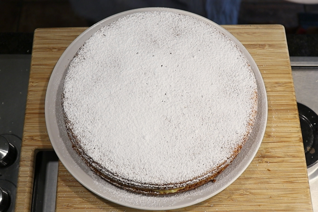 Lime Cake with Orange Blossom